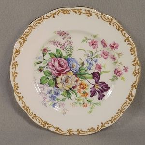 Royal Albert Nosegay Dessert Pie Plate Multifloral
